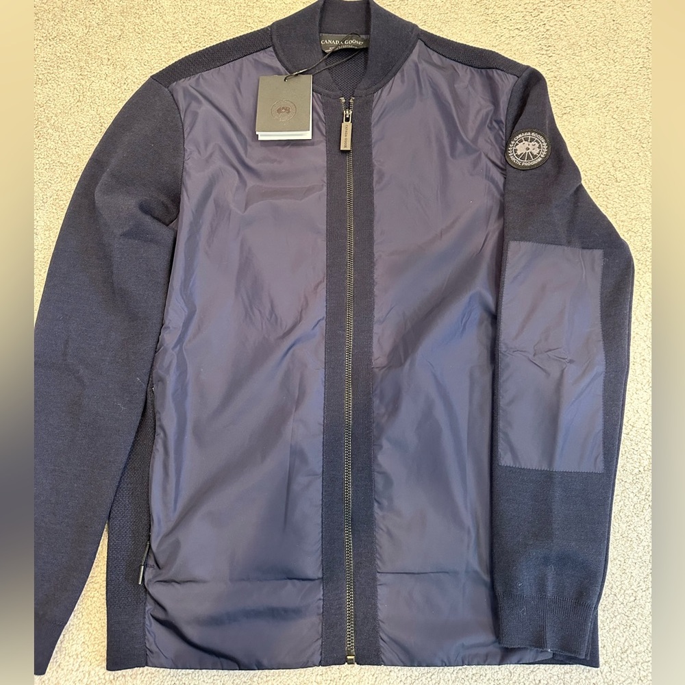 New Canada Goode Wind bridge full zip sweater